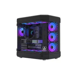 Monarch Infinity X10 ARGB ATX Gaming Case Black