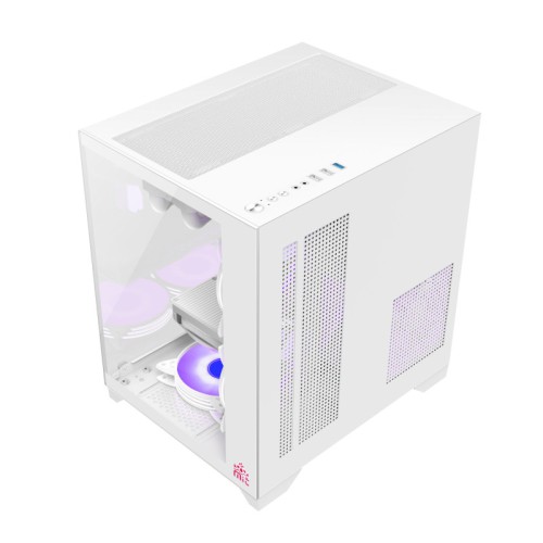 Monarch Mystery Box X5 Desktop Gaming Case White