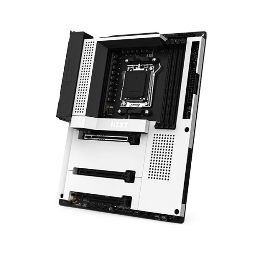 NZXT N7 B650E AM5 ATX Gaming Motherboard - White