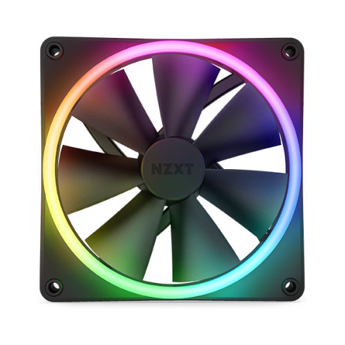 NZXT F140 RGB DUO 140mm RGB Casing Fan - Black