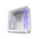 NZXT H6 Flow RGB Compact Dual-Chamber Mid-Tower Airflow Casing - White