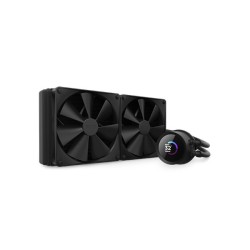 NZXT Kraken 280 280mm AIO Liquid Cooler with LCD Display - Black