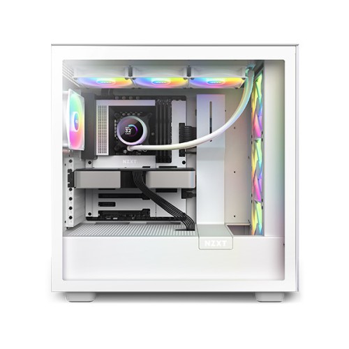 NZXT Kraken 360 RGB 360mm AIO Liquid Cooler with LCD Display - White