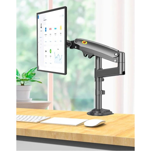 North Bayou H100 Swivel 22-35" Monitor Monitor Desk Mount