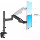 North Bayou H100 Swivel 22-35" Monitor Monitor Desk Mount