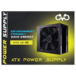 OVO OPS-P4-450 Energy Saving 450W ATX Power Supply (Black)