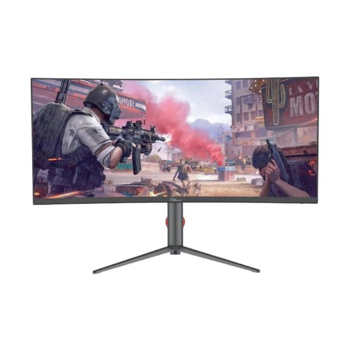 PC Power PCG34B165WQC 34 Inch WQHD Diaplay HDMI DP Black Curved Gaming Monitor