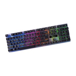 PC Power L801TA RGB Rainbow Glow Keyboard Black