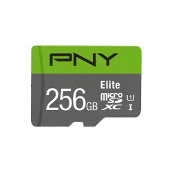 PNY Elite Class 10 U1 256GB microSD Memory Card