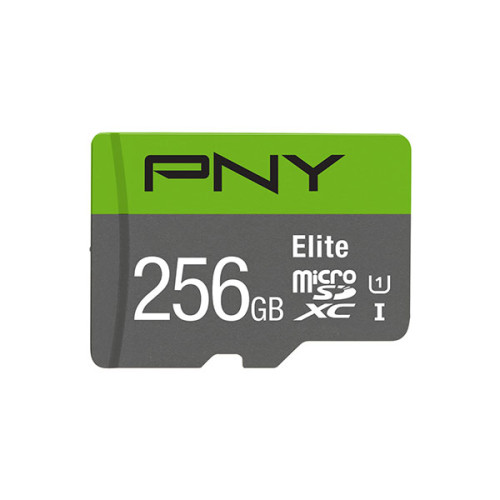 PNY Elite Class 10 U1 256GB microSD Memory Card