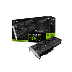 PNY GeForce RTX 4060 8GB GDDR6 XLR8 Gaming VERTO EPIC-X RGB Triple Fan Graphics Card