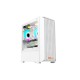 Pc Power Dark Breeze Mesh Mid Tower M-ATX Gaming Case (White)