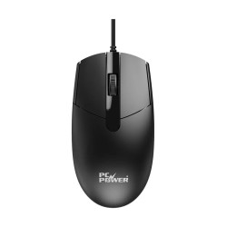 Pc Power PCM-378-3D Wired Black Mouse