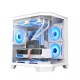 Revenger Air Box Mini ARGB Mid-Tower Gaming Desktop Case (White)