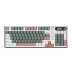 Royal Kludge S98 96% Hot-swappable Wireless Mechanical Keyboard (Clay Green)