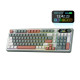 Royal Kludge S98 96% Hot-swappable Wireless Mechanical Keyboard (Clay Green)