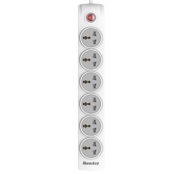 Huntkey SZN601 SIX Socket Child Protection Power Strip