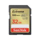 SanDisk Extreme 32GB 100mbps SDHC UHS-I Memory Card (SDSDXVT-032G-GNCIN)