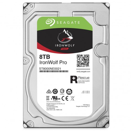 Seagate IronWolf Pro 8TB 3.5 Inch SATA 7200RPM NAS Hard Drive