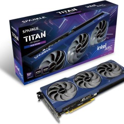 Sparkle Arc B580 TITAN OC Black 12GB GDDR6 Graphics Card