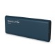 Team PD1000 2TB USB 3.2 Gen 2 Type-C Navy Blue Portable External SSD