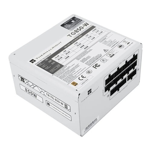 Thermalright TG-850 850W 80 Plus Gold White Colour Power Supply