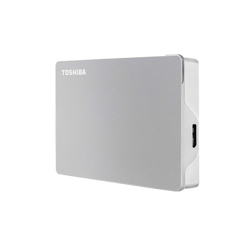 Toshiba Canvio Flex 4TB USB 3.2 Type-C External HDD - Silver