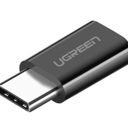 Ugreen 30391 Type-C Male to Micro USB Female Black Converter