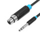 VENTION BBEBL 6.5mm Male to XLR Female Audio Cable - 10M