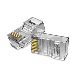 VENTION IDDR0-10 Cat6 UTP RJ45 Modular Plug Transparent 10 Pack