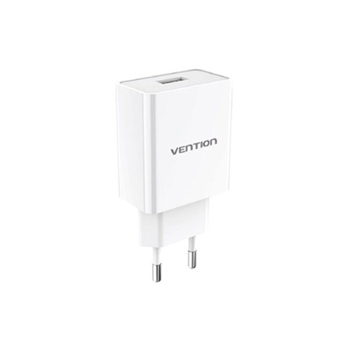 VENTION WML-CH07-EU-W 1-Port USB Wall Charger (12W) EU-Plug - White