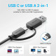 Vention CHTBB 2-in-1 Interface to 4-Port USB 3.0 Hub