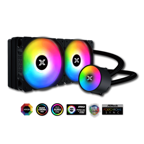 Xigmatek LIQUID-KILLER X 240 Arctic ARGB AIO Liquid CPU Cooler