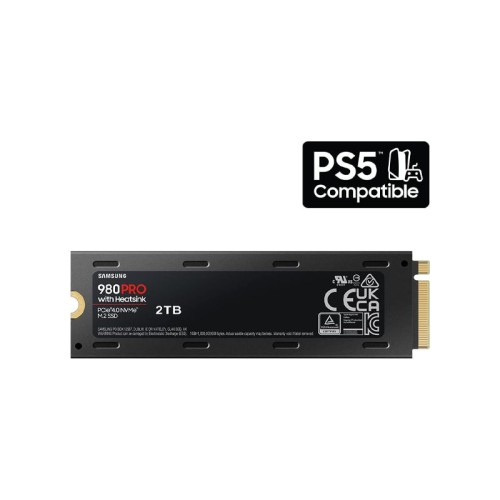 Samsung 980 Pro 2TB With Heatsink PCIE Gen 4 NVME M.2 SSD