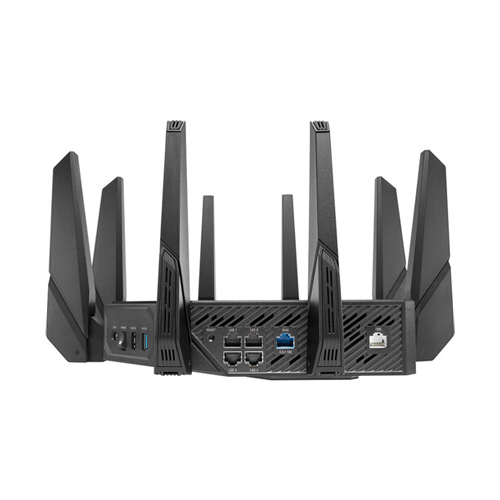 ASUS REPUBLIC OF GAMERS RAPTURE GT-AX11000 PRO WIRELESS TRI-BAND MULTI-GIG GAMING ROUTER