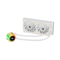 1STPLAYER CC 240 ARGB Liquid CPU Cooler White