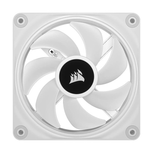 Corsair iCUE LINK QX120 RGB 120mm White Case Fan with iCUE Link System Hub