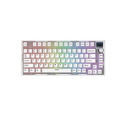 FANTECH MAXFIT81 MK910 WIRELESS BLUETOOTH GAMING MECHANICAL KEYBOARD WHITE