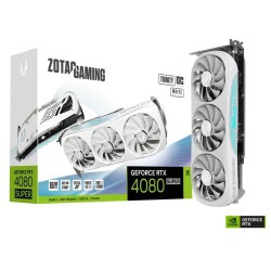 ZOTAC GAMING GeForce RTX 4080 SUPER Trinity OC White 16GB GDDR6X Graphics Card