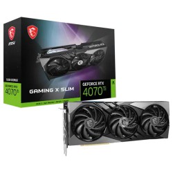 MSI GeForce RTX 4070 Ti GAMING X SLIM 12G GDDR6X Graphics Card