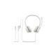 Logitech H390 Stereo USB Headset White with Microphone