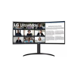 LG 34WR55QC-B 34 Inch WQHD HDR10 100Hz Curved Monitor With USB Type-C