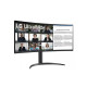 LG 34WR55QC-B 34 Inch WQHD HDR10 100Hz Curved Monitor With USB Type-C