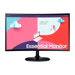 Samsung LS24C360EAW 24" 75Hz FHD Curved Monitor