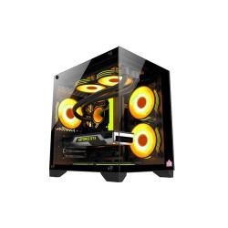 Monarch Mystery Box X5 Desktop Gaming Case Black