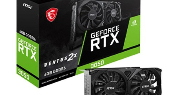 MSI GeForce RTX 3050 VENTUS 2X 6G OC GRAPHICS CARD Price in BD