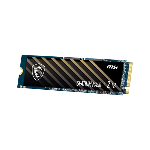 MSI SPATIUM M450 2TB PCIE GEN4.0 NVME M.2 2280 SSD