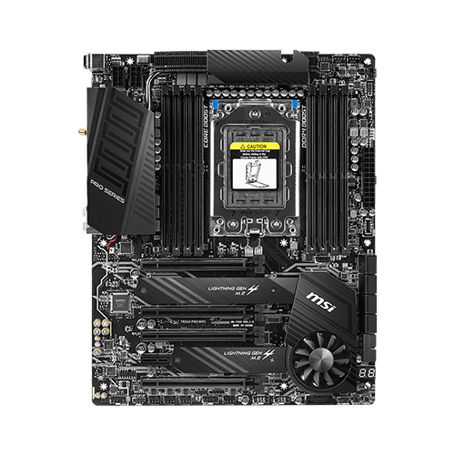 MSI TRX40 Pro Wifi STRX4 Atx Amd Motherboard