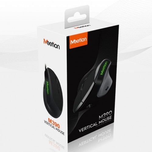 Meetion MT-M390 Wired Ergonomic Vertical Mouse