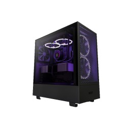 NZXT H5 Flow Compact Mid-tower Airflow Casing (Black)